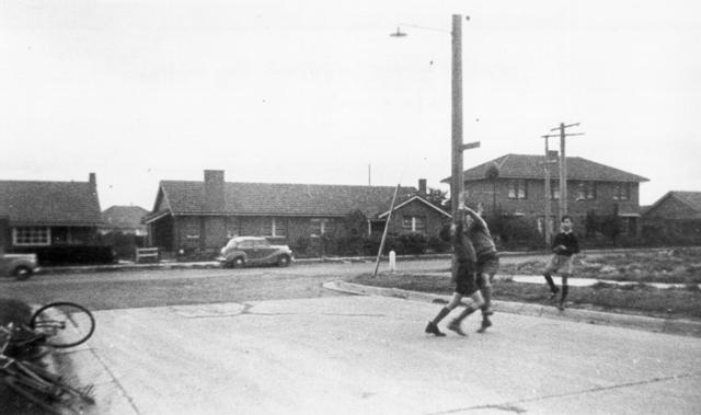  Street Football in Jackson Pde.