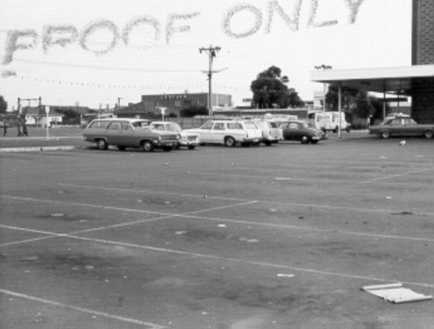  Coles Car Park Seen from Victoria St.