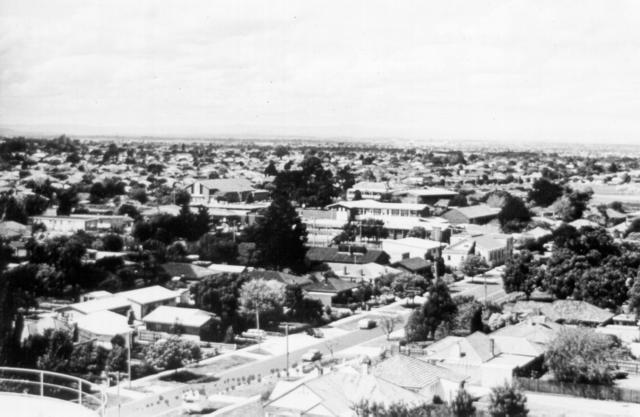  View from the Top of Hutchinsons Flour Mill. Hartington St.