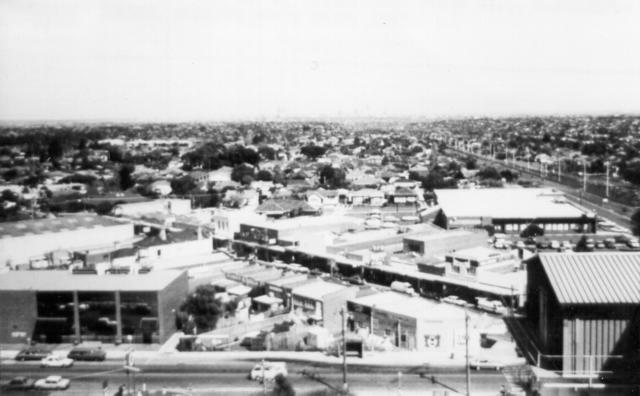  View from the Top of Hutchinsons Flour Mill. Hartington St.