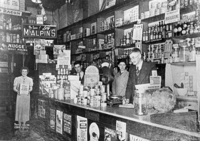  Atkinson's Grocer Shop. Corner of Albert and Pearson Sts.