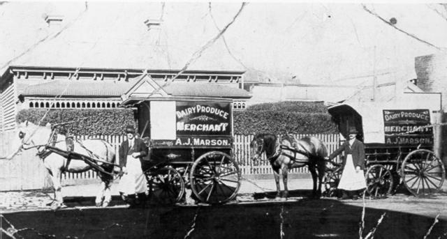  Marson's Dairy Produce. Barkly St.