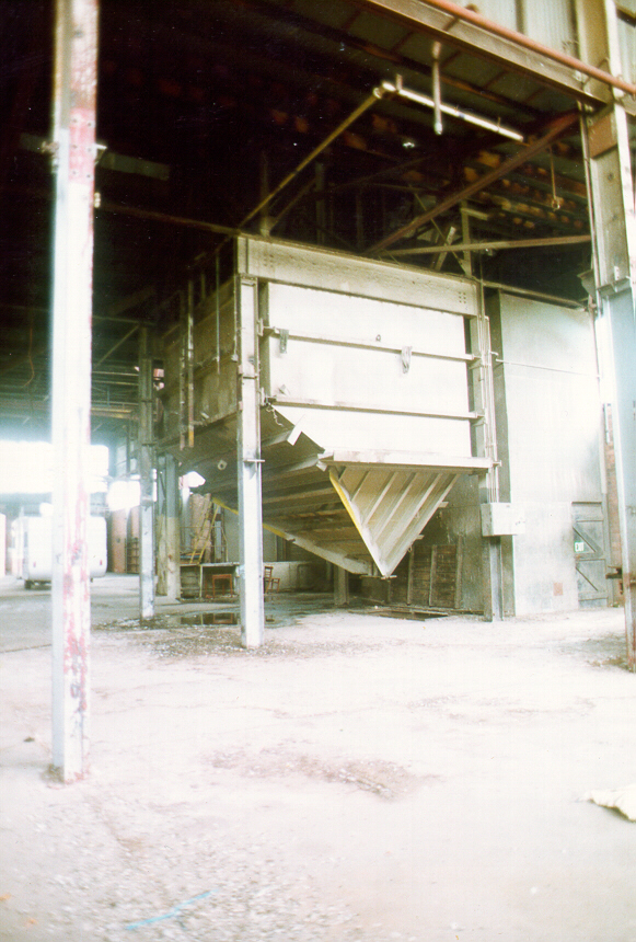  Old Steel Mill Moulding Sand Hopper