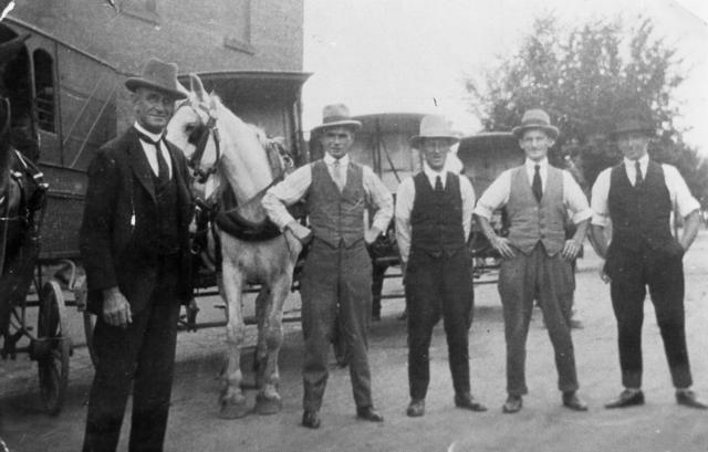  Alfred Warren and Staff. Warren's Bakery