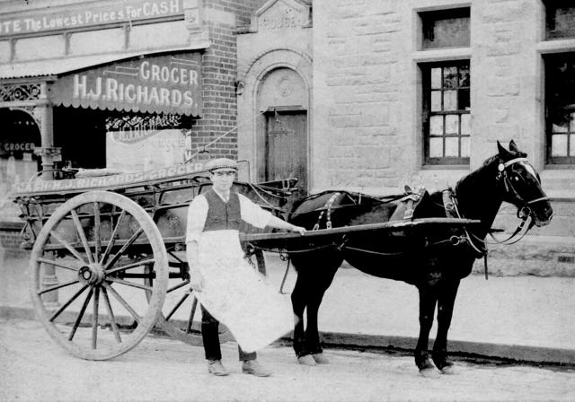  Horse and Cart Delivery H. J. Richards