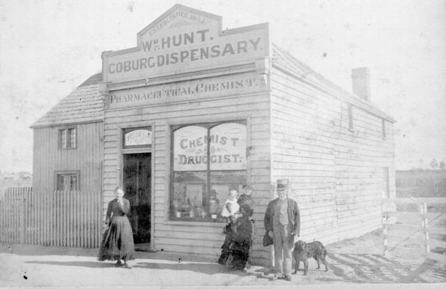  Willliam Hunt. Coburg Dispensary Pharmaceutical Chemist and Druggist