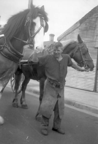  Mervyn Harris Leading Horses