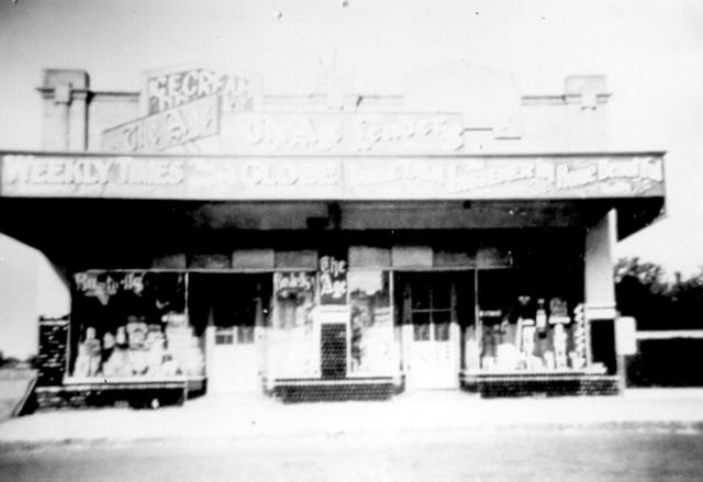  Tagg's Shop. Built 1927