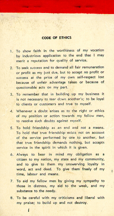  Lions Club of Coburg Syllabus 1963-4