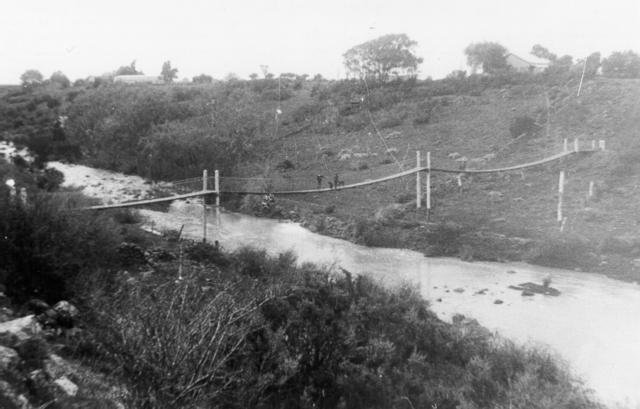  Swing Bridge at Baker's Rd.