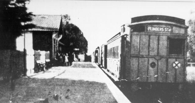  Fawkner Railway Station