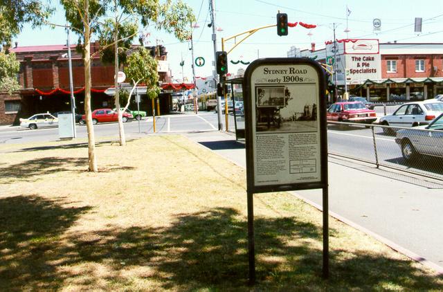  Photopanel on Corner of Sydney Rd. and Bell Sts.