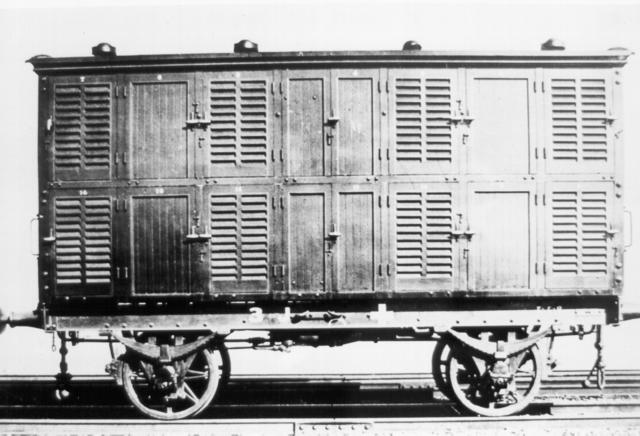  Mortuary Train Carriage. Fawkner Cemetery