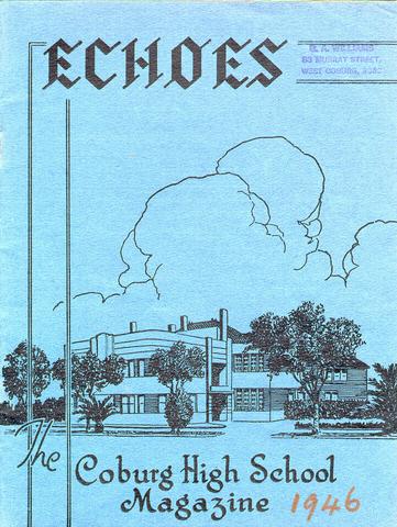  Echoes: the Magazine of Coburg High School