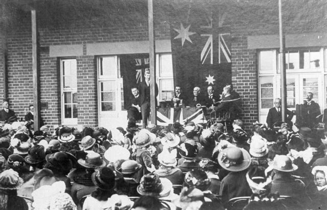  Coburg High School Opening 1916