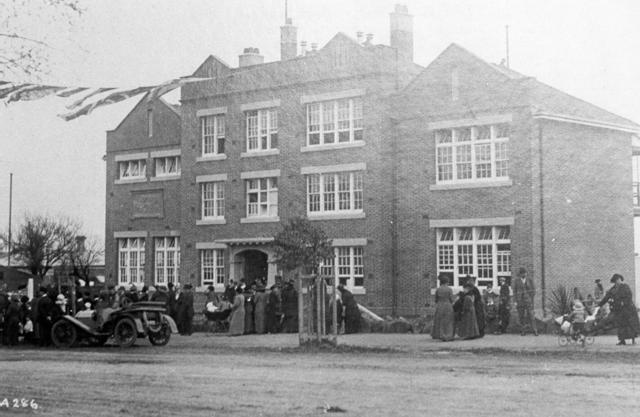  Opening of Coburg High School Bell St.