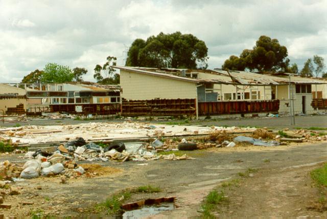  Newlands High School Being Demolished