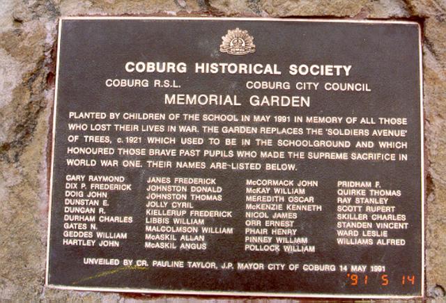  Memorial Garden Plaque