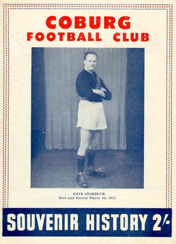  Coburg Football Club Souvenir History