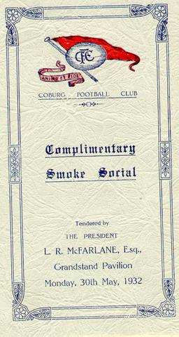  Coburg Football Club Smoke Social