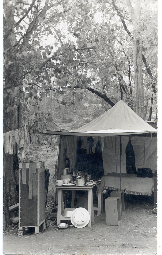 Bush camp, Alexandra District