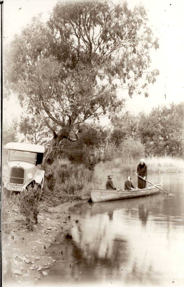 Punting on the river