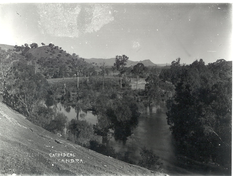 View of Cathedral Mountain, Alexandra District