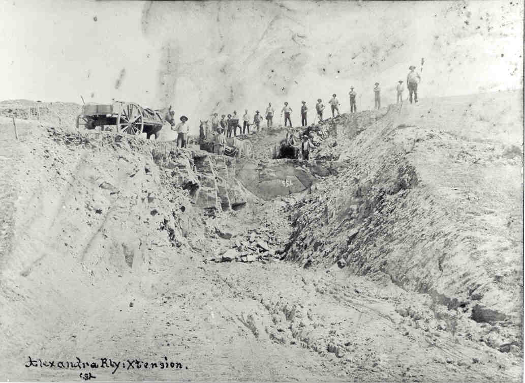 Railway extension, Alexandra District
