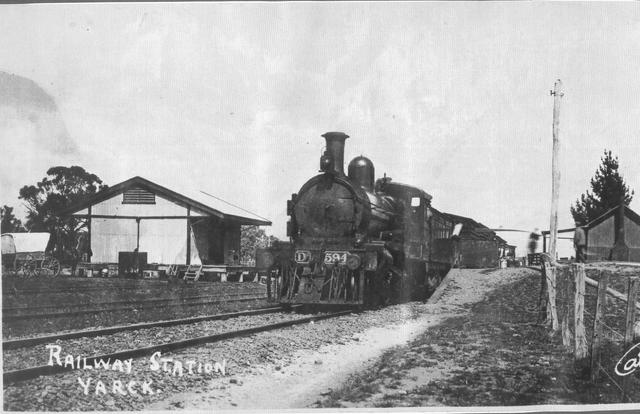 Railway station, Yarck.