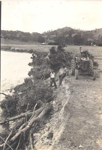Goulburn Breakaway near Acheron. 1949
