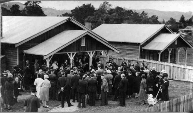 Opening of houses at Alexandra. Victoria.