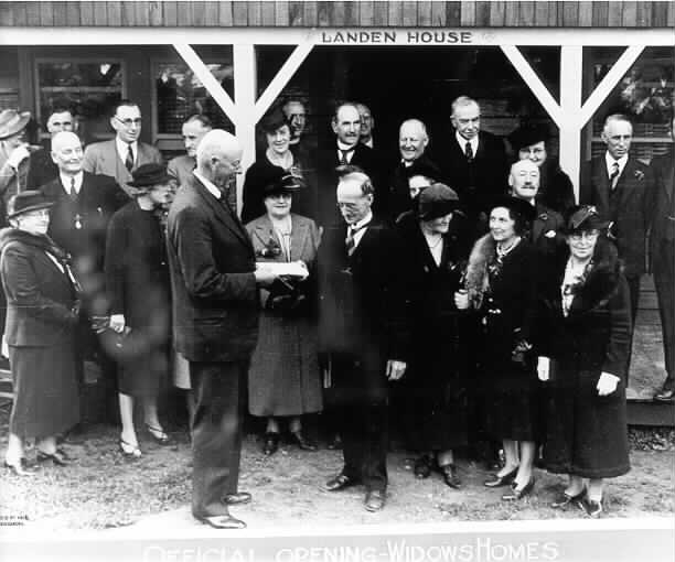 Opening of houses at Alexandra. Victoria.