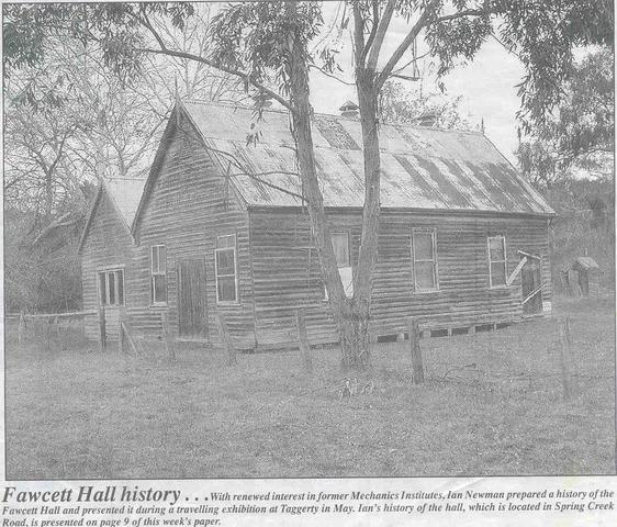 Fawcett Hall history from 1882 until today.