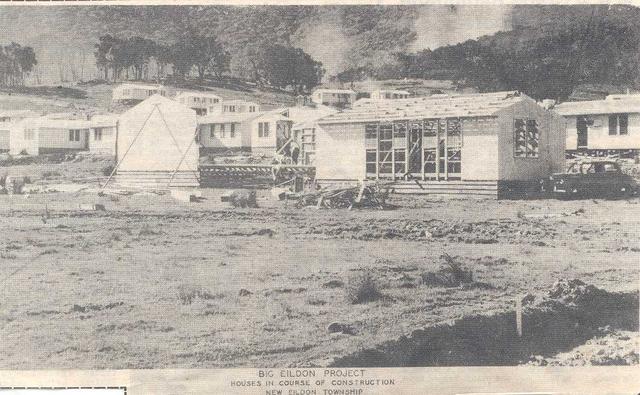 New houses at Eildon