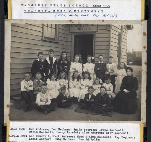 Taggerty State School about 1905