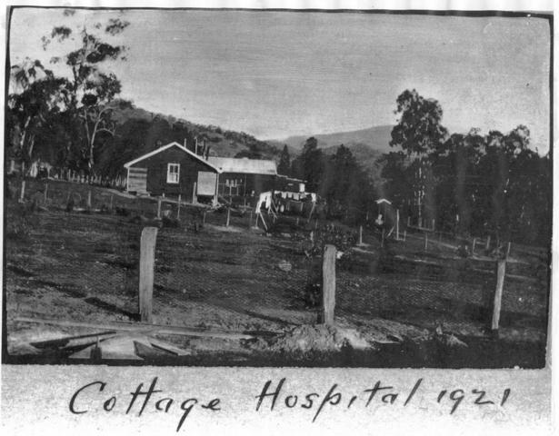 Cottage hospital. Eildon
