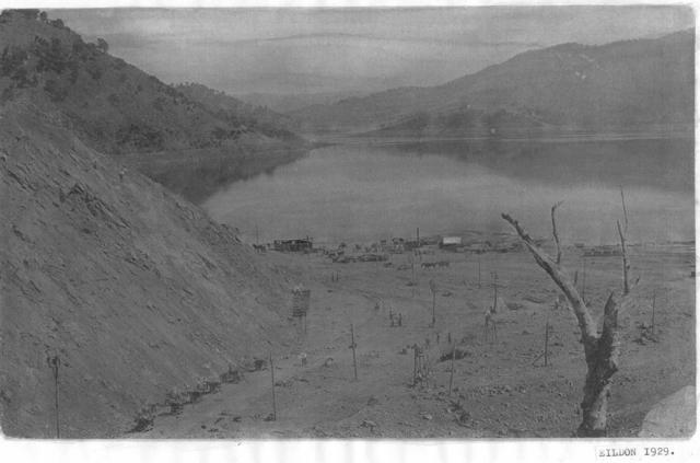 Sugarloaf dam excavations