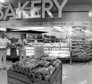 Supermarket bakery