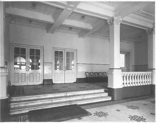 [entrance foyer - Prahran town hall]