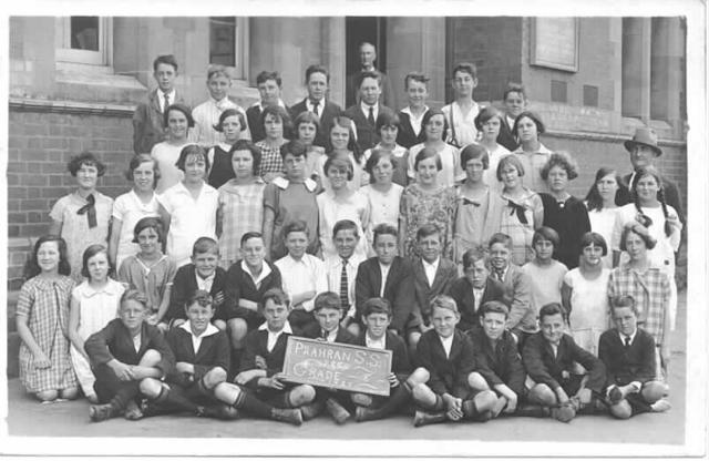 [Grade 8 at Prahran State School]