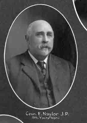 [portrait of Cr E. Naylor]