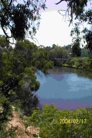 [Yarra River from Heyington Station, looking south east]