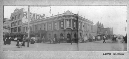[Prahran Hotel and Read's first store]