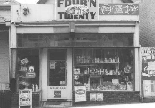 [milk bar in Greville Street, Prahran - probably No.105]