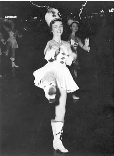 [marching girl in the Chapel Street parade]