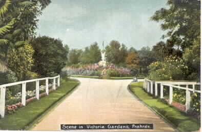 A scene in Victoria Gardens, Prahran
