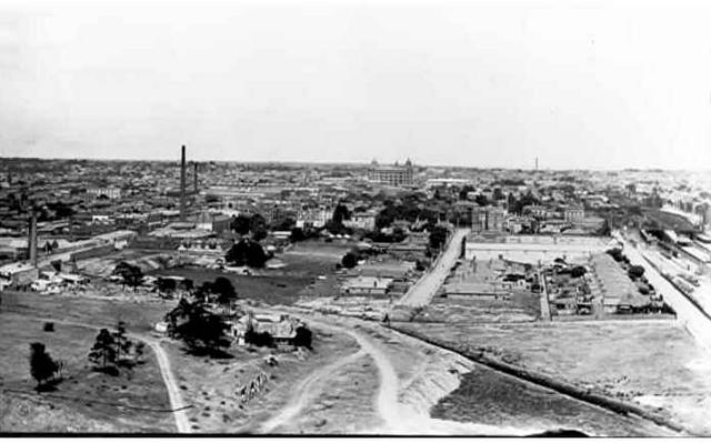[View looking south from the Yarra]
