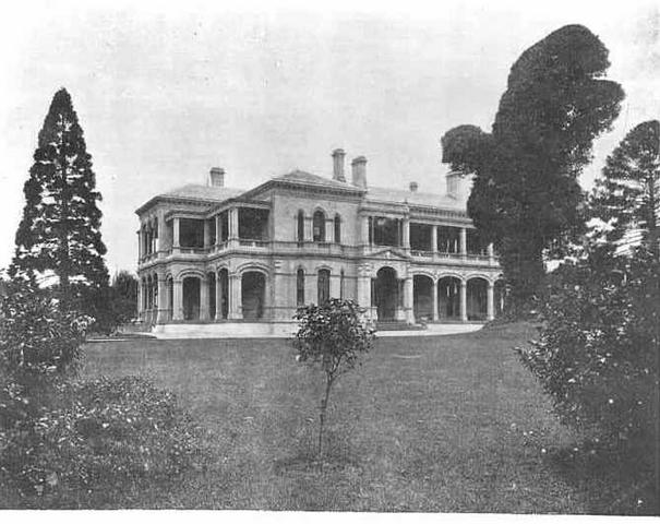 Beaulieu, Heyington Place, Toorak,  the residence of Mars Buckley Esq.