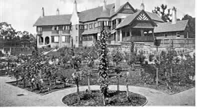 Residence, Toorak.  Roofed with Marseilles Tiles
