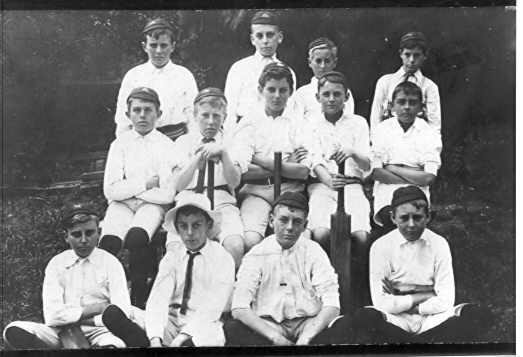 [Grange School cricket team]